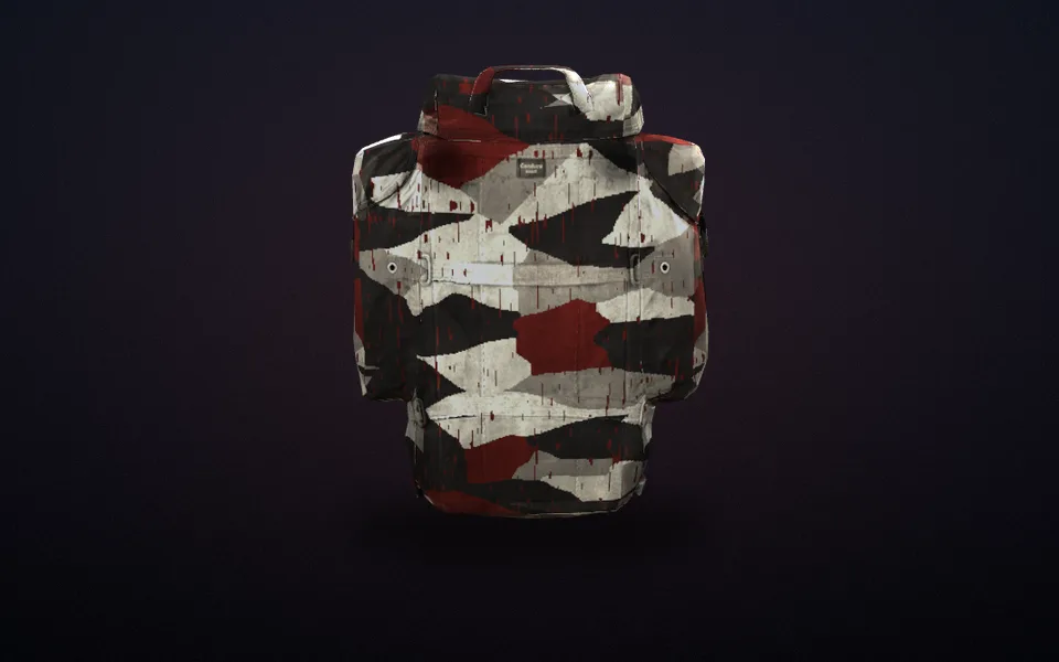Assault bag turning all the way round