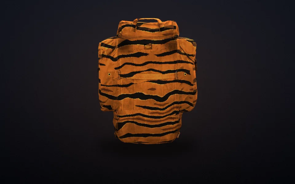 Assault bag turning all the way round